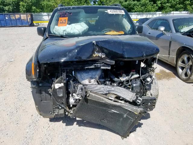 ZACCJAAB3HPF41761 - 2017 JEEP RENEGADE S BLACK photo 7