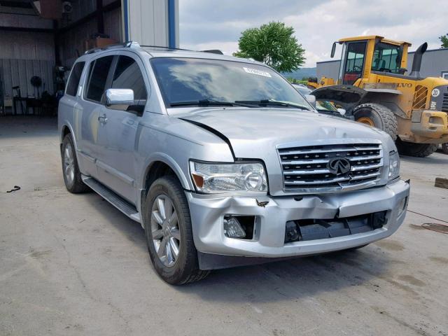 5N3AA08C78N906244 - 2008 INFINITI QX56 SILVER photo 1