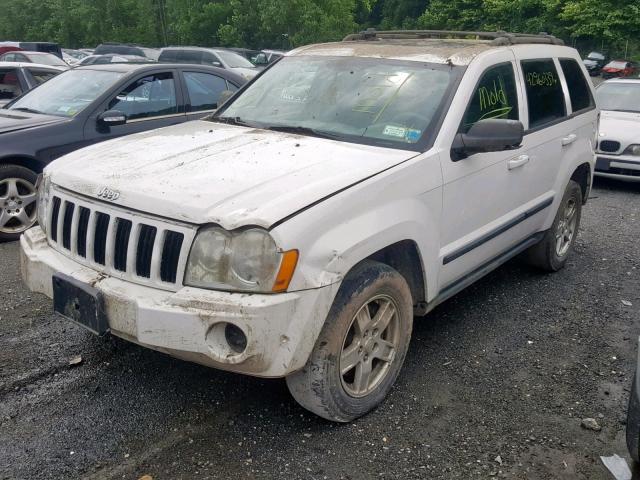 1J8GR48K27C645445 - 2007 JEEP GRAND CHER WHITE photo 2