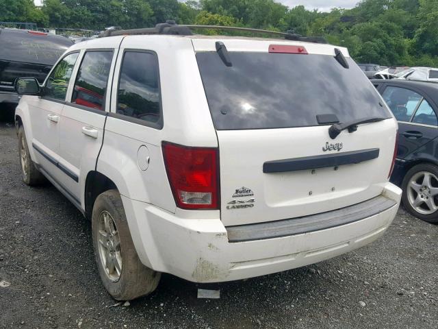 1J8GR48K27C645445 - 2007 JEEP GRAND CHER WHITE photo 3