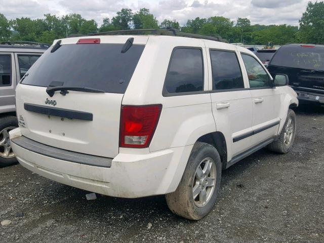 1J8GR48K27C645445 - 2007 JEEP GRAND CHER WHITE photo 4