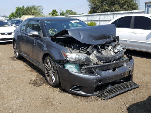 JTKJF5C78D3065491 - 2013 TOYOTA SCION TC 灰色 照片 1
