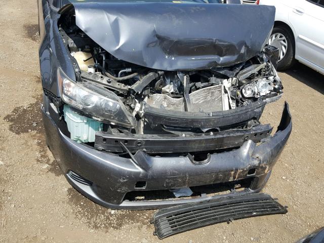 JTKJF5C78D3065491 - 2013 TOYOTA SCION TC 灰色 照片 7
