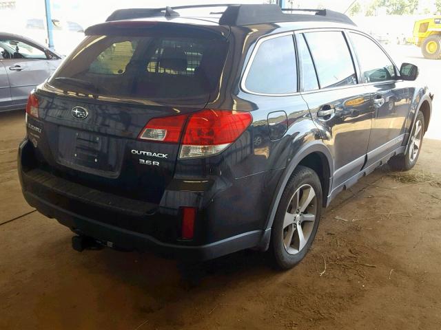 4S4BRDSC4D2221670 - 2013 SUBARU OUTBACK 3. BLACK photo 4