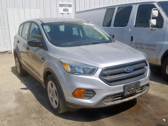 1FMCU0F78HUB47821 - 2017 FORD ESCAPE S SILVER photo 1