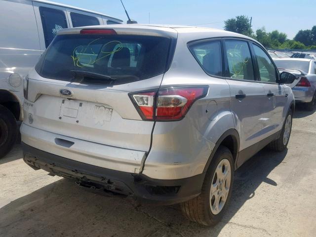 1FMCU0F78HUB47821 - 2017 FORD ESCAPE S SILVER photo 4