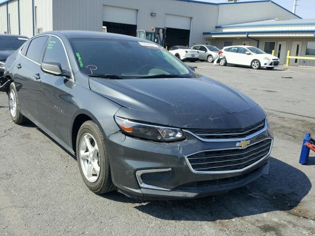 1G1ZB5ST5HF101008 - 2017 CHEVROLET MALIBU LS GREEN photo 1