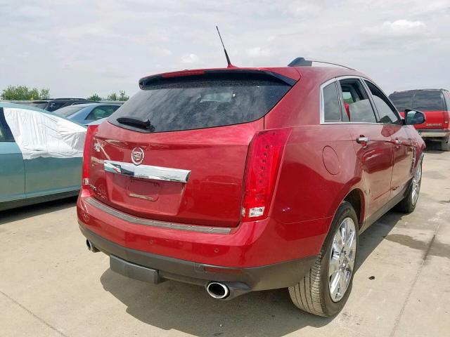 3GYFNBEY7BS609761 - 2011 CADILLAC SRX PERFOR RED photo 4