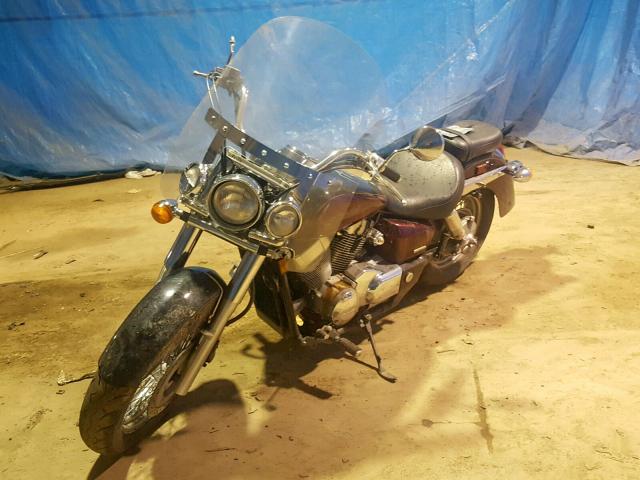 JH2RC50344M001048 - 2004 HONDA VT750 CA BURGUNDY photo 2