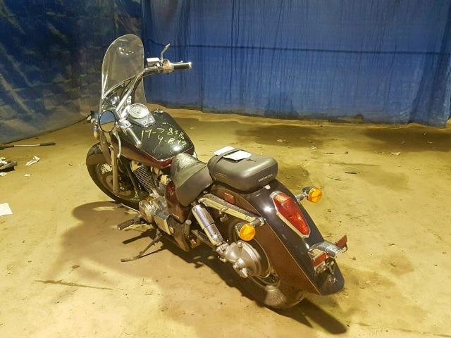 JH2RC50344M001048 - 2004 HONDA VT750 CA BURGUNDY photo 3