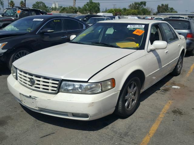 1G6KY5493YU160758 - 2000 CADILLAC SEVILLE ST WHITE photo 2