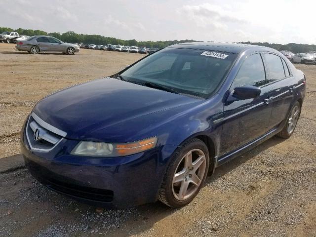 19UUA66276A002570 - 2006 ACURA 3.2TL BLUE photo 2