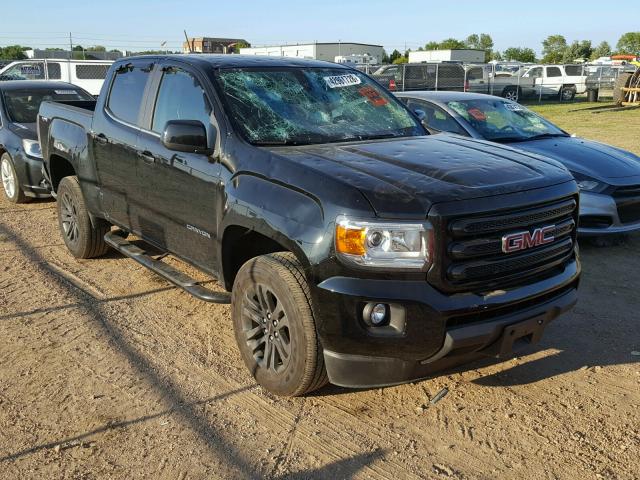 1GTG6CENXH1167216 - 2017 GMC CANYON SLE BLACK photo 1