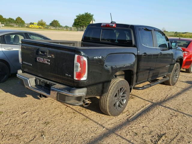 1GTG6CENXH1167216 - 2017 GMC CANYON SLE BLACK photo 4