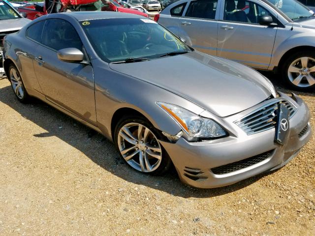 JNKCV64F89M651896 - 2009 INFINITI G37 SILVER photo 1