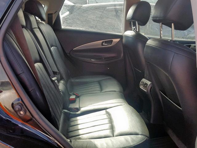 JNKAJ09F18M355609 - 2008 INFINITI EX35 BASE BLACK photo 6