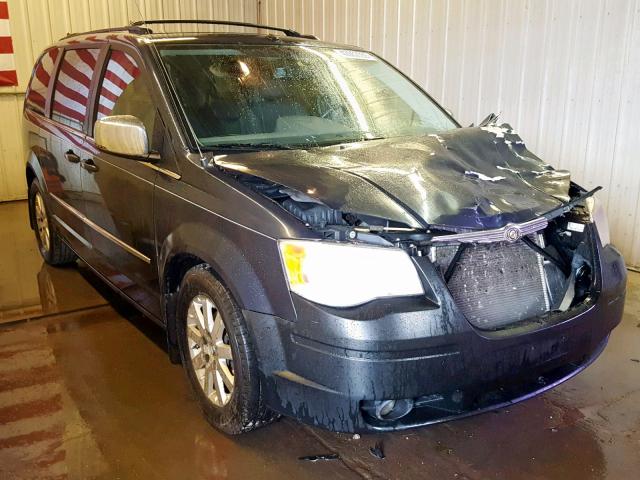 2A8HR54X39R629292 - 2009 CHRYSLER TOWN & COU BLUE photo 1