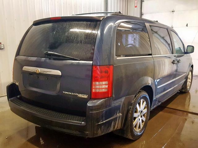 2A8HR54X39R629292 - 2009 CHRYSLER TOWN & COU BLUE photo 4