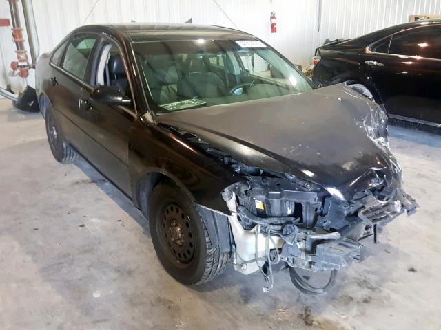 2G1WS581869385832 - 2006 CHEVROLET IMPALA POL BLACK photo 1