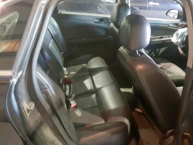 2G1WS581869385832 - 2006 CHEVROLET IMPALA POL BLACK photo 6