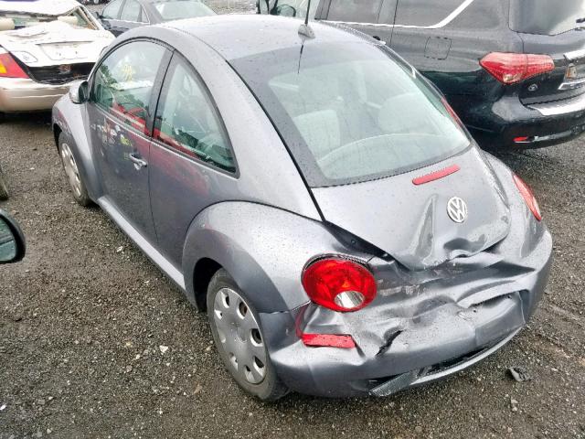 3VWEG31C57M508271 - 2007 VOLKSWAGEN NEW BEETLE GRAY photo 3