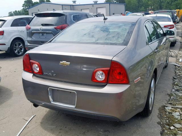 1G1ZC5EB6AF170800 - 2010 CHEVROLET MALIBU 1LT 石墨色 照片 4