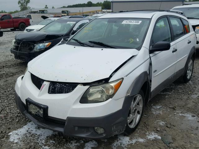 5Y2SL62813Z420016 - 2003 PONTIAC VIBE WHITE photo 2