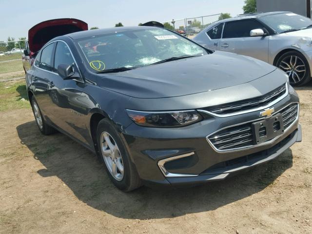 1G1ZB5ST7HF275016 - 2017 CHEVROLET MALIBU LS ნაცრისფერი ფოტო 1
