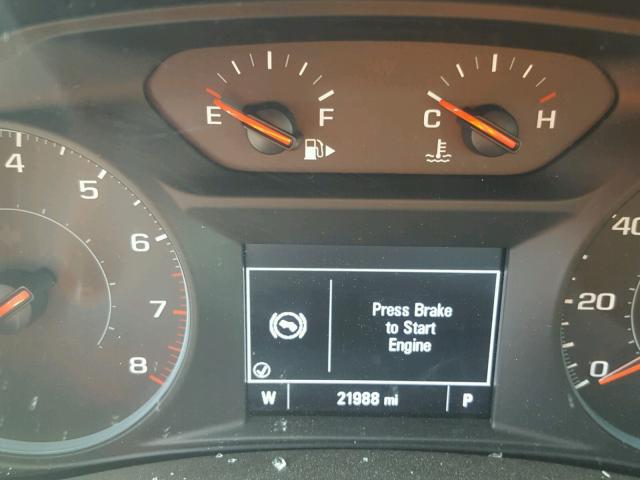 1G1ZB5ST7HF275016 - 2017 CHEVROLET MALIBU LS ნაცრისფერი ფოტო 8