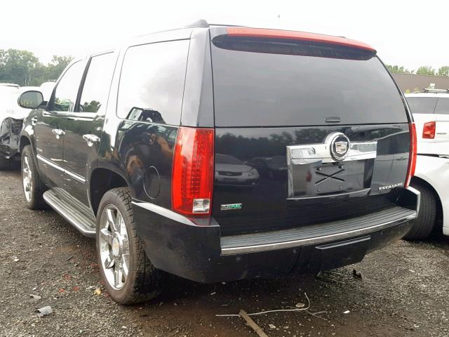 1GYUKAEF0AR137414 - 2010 CADILLAC ESCALADE BLACK photo 3