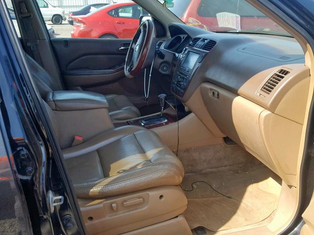 2HNYD18733H551693 - 2003 ACURA MDX TOURIN BLACK photo 5