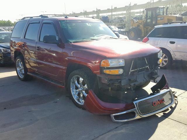 1GKEK63U53J325800 - 2003 GMC YUKON DENA RED photo 1