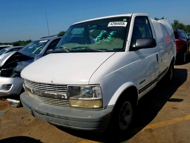 1GCDM19W1WB159772 - 1998 CHEVROLET ASTRO WHITE photo 2