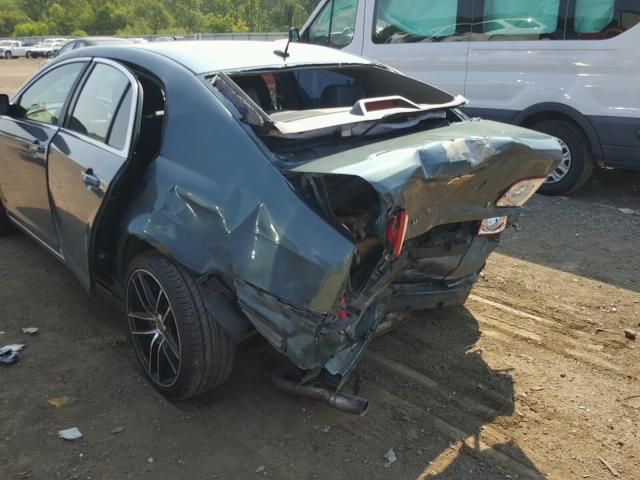 1G1ZK57B89F204277 - 2009 CHEVROLET MALIBU LTZ 绿色 照片 9