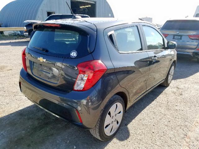 KL8CB6SA6HC831036 - 2017 CHEVROLET SPARK LS GRAY photo 4