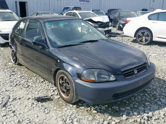 2HGEJ6443WH122179 - 1998 HONDA CIVIC DX BLACK photo 1