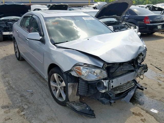 1G1ZC5E01CF310768 - 2012 CHEVROLET MALIBU 1LT SILVER photo 1