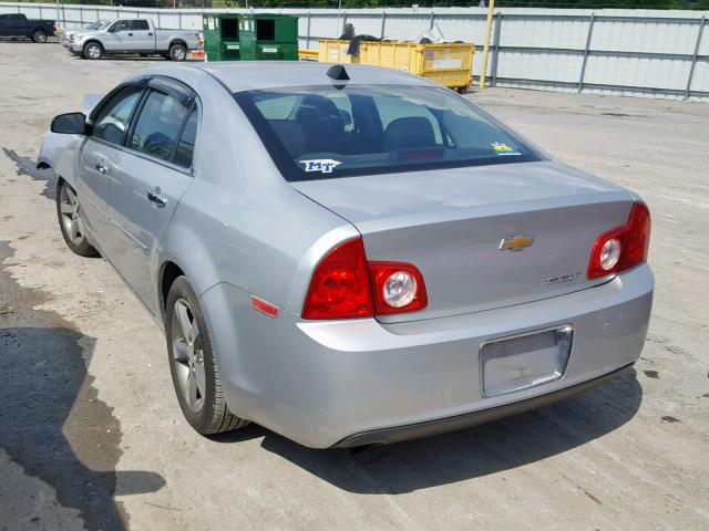 1G1ZC5E01CF310768 - 2012 CHEVROLET MALIBU 1LT SILVER photo 3