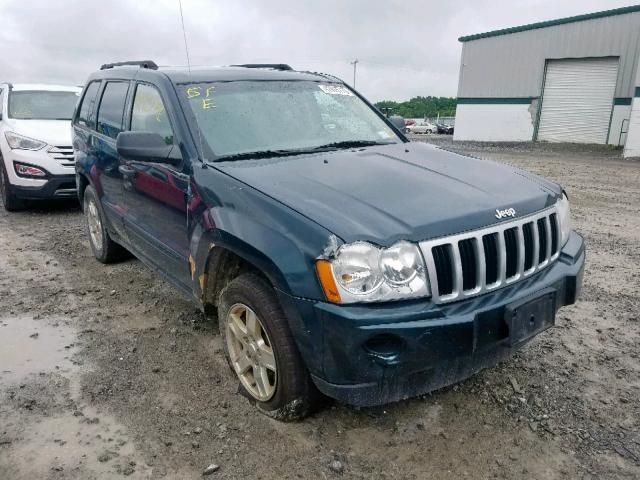 1J4GR48K25C542430 - 2005 JEEP GRAND CHER GREEN photo 1