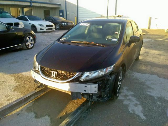 2HGFB2F93FH517708 - 2015 HONDA CIVIC EXL Qara foto 2