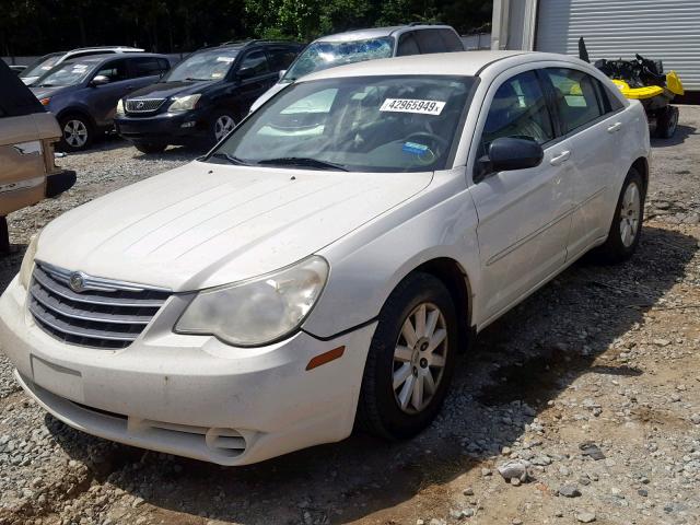 1C3LC46K48N243088 - 2008 CHRYSLER SEBRING LX WHITE photo 2