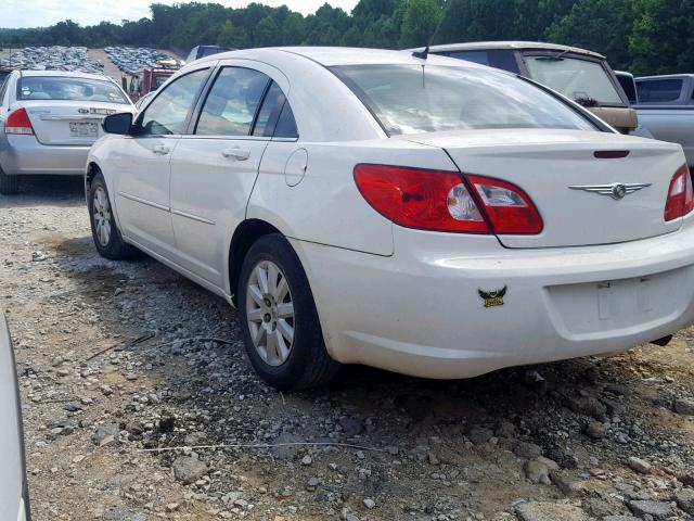 1C3LC46K48N243088 - 2008 CHRYSLER SEBRING LX WHITE photo 3