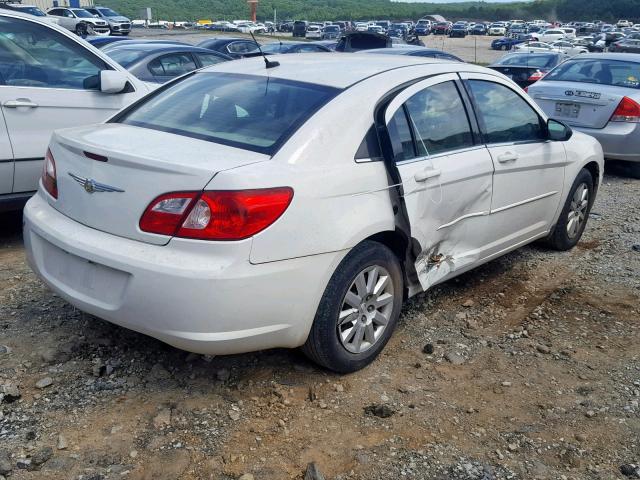 1C3LC46K48N243088 - 2008 CHRYSLER SEBRING LX WHITE photo 4