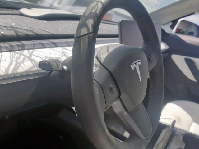 5YJ3E1EB7KF213580 - 2019 TESLA MODEL 3 WHITE photo 8