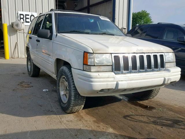 1J4GZ48Y6WC270891 - 1998 JEEP GRAND CHER WHITE photo 1