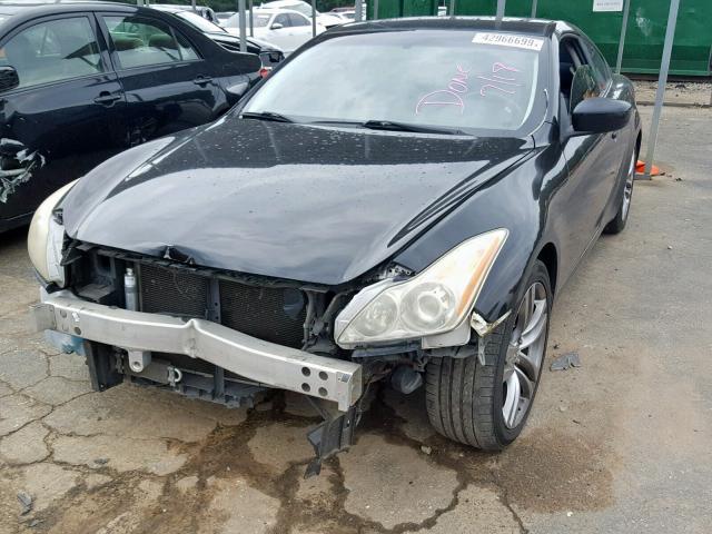 JNKCV64E48M131037 - 2008 INFINITI G37 BASE BLACK photo 2