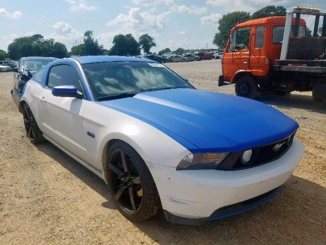 1ZVBP8CF8B5103463 - 2011 FORD MUSTANG GT BLUE photo 1