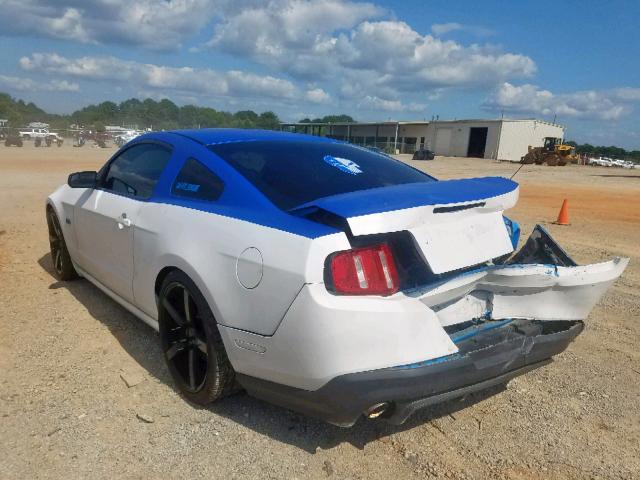 1ZVBP8CF8B5103463 - 2011 FORD MUSTANG GT BLUE photo 3