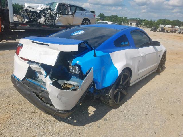 1ZVBP8CF8B5103463 - 2011 FORD MUSTANG GT BLUE photo 4