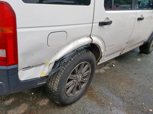 SALAE25478A455469 - 2008 LAND ROVER LR3 SE WHITE photo 9